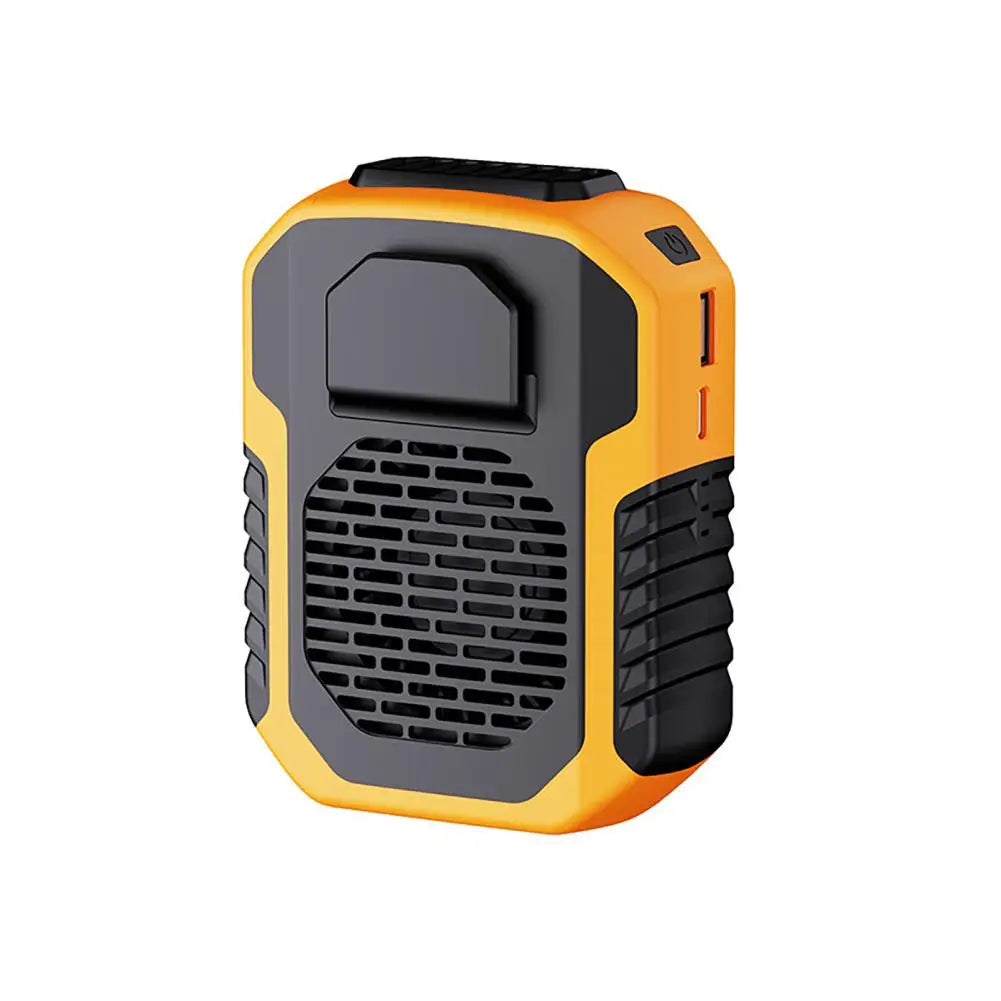 Cooling Fan Multi-Purpose Strong Wind Rechargeable Summer Outdoor Neckband Hanging Waist Portable Fan for Camping
