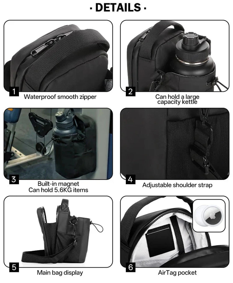 Magnetic Gym Bag