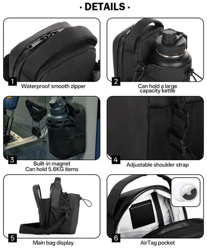 Magnetic Gym Bag