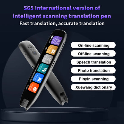 142 Language Translator Pen Scan Reader Pen Language Translator Device Voice Translator for Kids & Adults